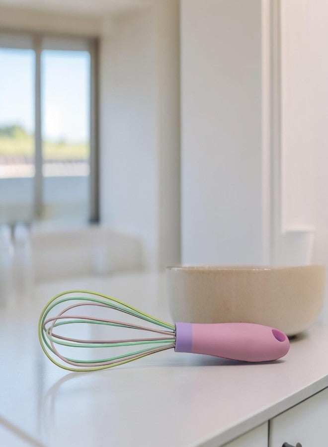 LEMON TREE Hand Blender Whisker Latte Maker for Milk & Coffee, Egg & Cake Beater, Kitchen Utensils for Cooking, Baking and Mixing (Purple & Pink) - Image 3